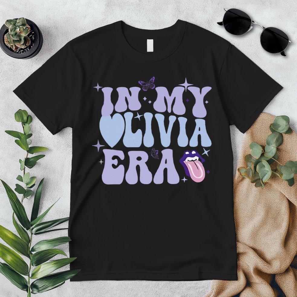 Retro In My Olivia Era Gift Premium T-Shirt