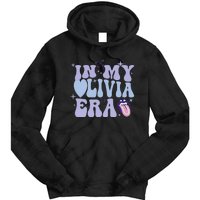 Retro In My Olivia Era Gift Tie Dye Hoodie