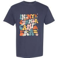 Retro In My Summer Camp Era Camping Crew Last Day Of School Garment-Dyed Heavyweight T-Shirt