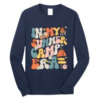 Retro In My Summer Camp Era Camping Crew Last Day Of School Long Sleeve Shirt