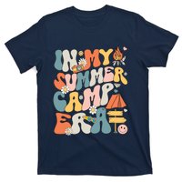 Retro In My Summer Camp Era Camping Crew Last Day Of School T-Shirt