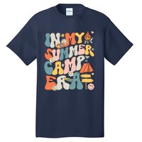 Retro In My Summer Camp Era Camping Crew Last Day Of School Tall T-Shirt