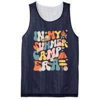 Retro In My Summer Camp Era Camping Crew Last Day Of School Mesh Reversible Basketball Jersey Tank