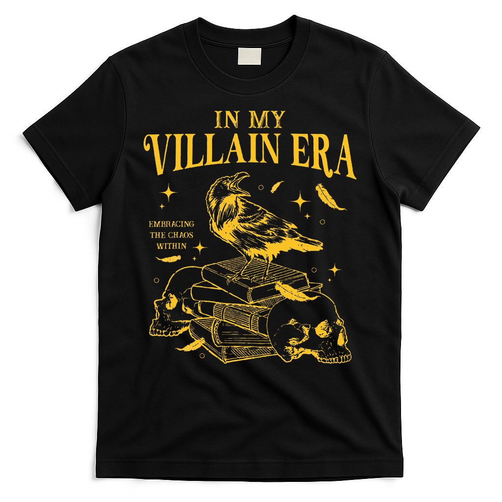 Retro In My Villain Era Morally Grey Books Club T-Shirt