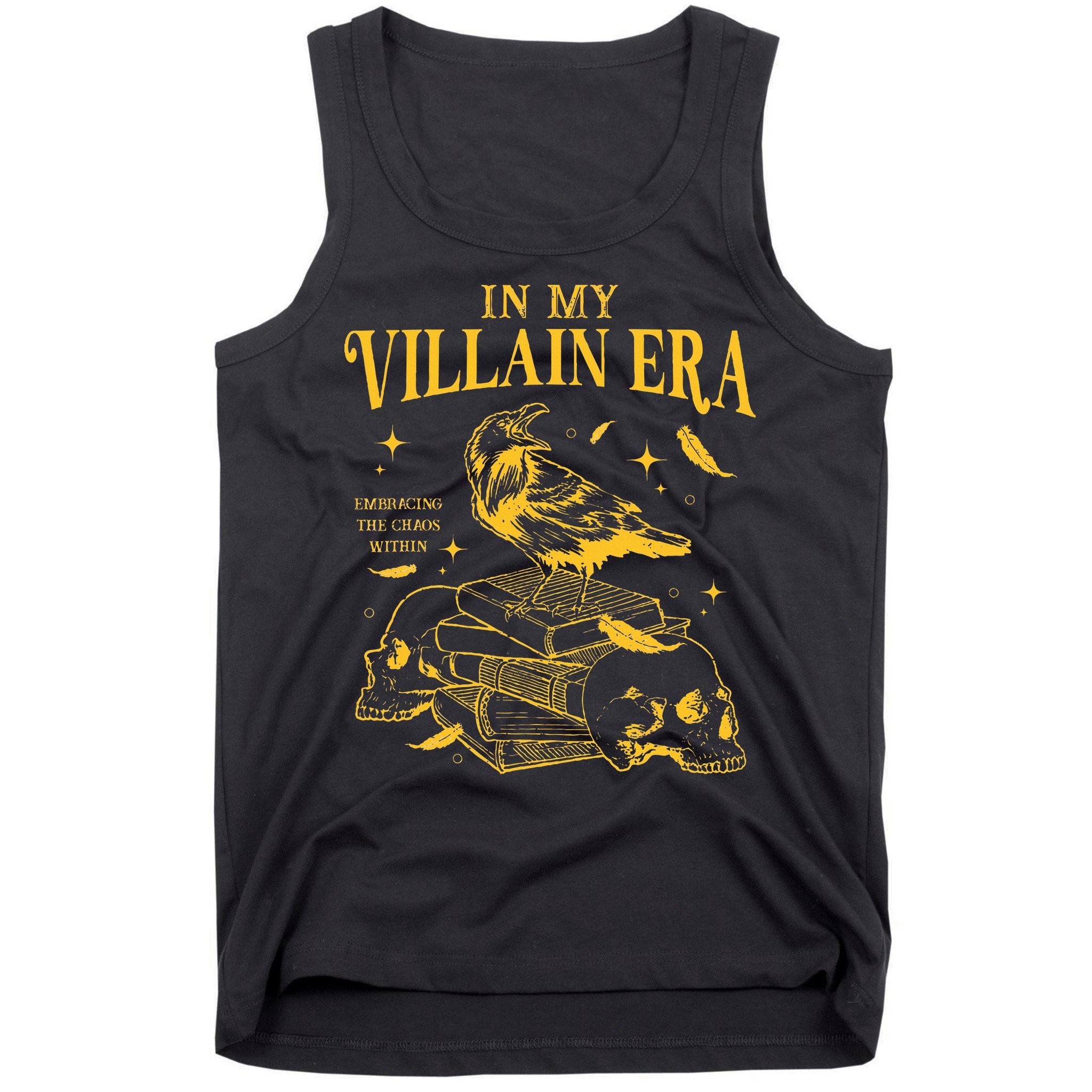 Retro In My Villain Era Morally Grey Books Club Tank Top