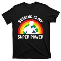 Reading Is My Superpower Book Teacher T-Shirt