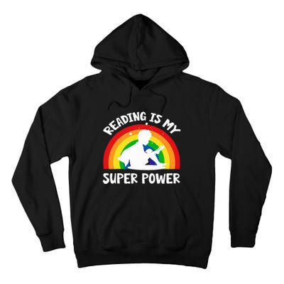 Reading Is My Superpower Book Teacher Tall Hoodie