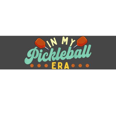 Retro In My Pickleball Era Pickleball Player Best Gift Pickleballer Bumper Sticker