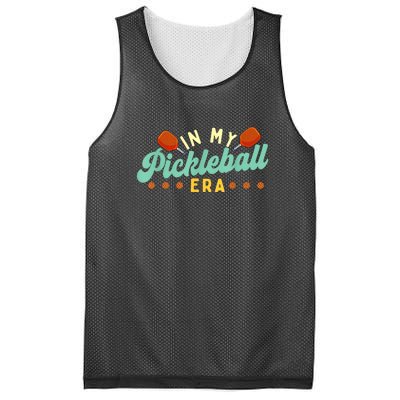 Retro In My Pickleball Era Pickleball Player Best Gift Pickleballer Mesh Reversible Basketball Jersey Tank