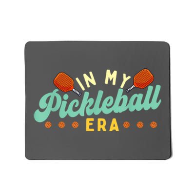 Retro In My Pickleball Era Pickleball Player Best Gift Pickleballer Mousepad