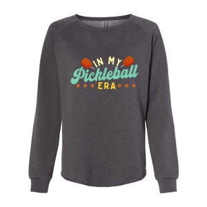 Retro In My Pickleball Era Pickleball Player Best Gift Pickleballer Womens California Wash Sweatshirt