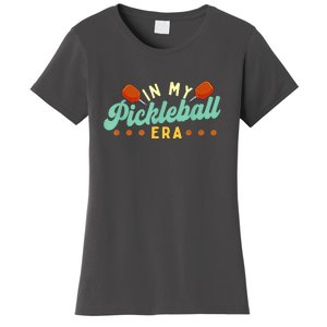 Retro In My Pickleball Era Pickleball Player Best Gift Pickleballer Women's T-Shirt