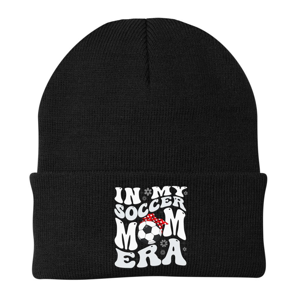 Retro In My Soccer Mom Era Mama Beanie