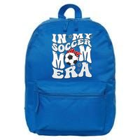 Retro In My Soccer Mom Era Mama 16 in Basic Backpack
