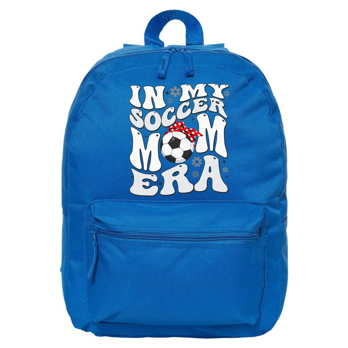 Retro In My Soccer Mom Era Mama 16 in Basic Backpack