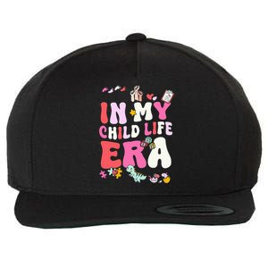 Retro In My Child Life Era Certified Child Life Specialist Wool Snapback Cap