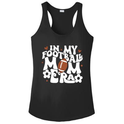 Retro In My Football Mom Era Football Mama Ladies PosiCharge Competitor Racerback Tank