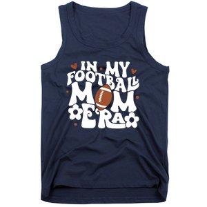 Retro In My Football Mom Era Football Mama Tank Top