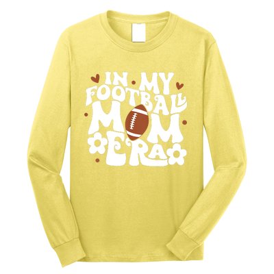 Retro In My Football Mom Era Football Mama Long Sleeve Shirt