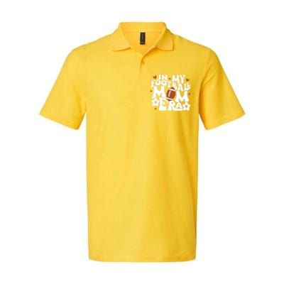 Retro In My Football Mom Era Football Mama Softstyle Adult Sport Polo