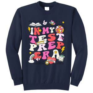 Retro In My Test Prep Era State Testing Teacher Test Day Tall Sweatshirt