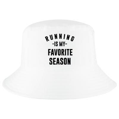 Running Is My Favorite Season Cool Comfort Performance Bucket Hat