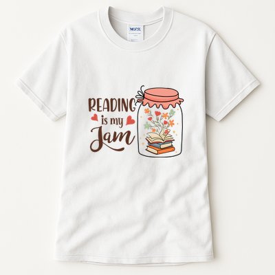 Readeing Is My Jam Gift For Reading Books Tall T-Shirt