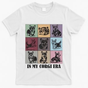 Retro In My Corgi Era Funny Corgi Mom Dog Lover T-Shirt