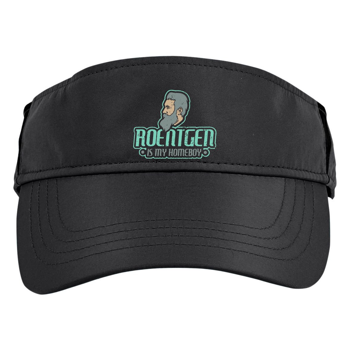 Roentgen Is My Homeboy Funny Xray Radiology Technician Adult Drive Performance Visor