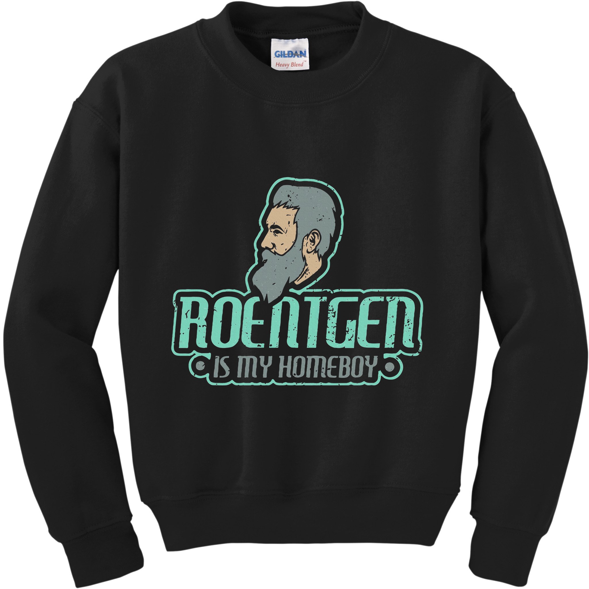 Roentgen Is My Homeboy Funny Xray Radiology Technician Kids Sweatshirt