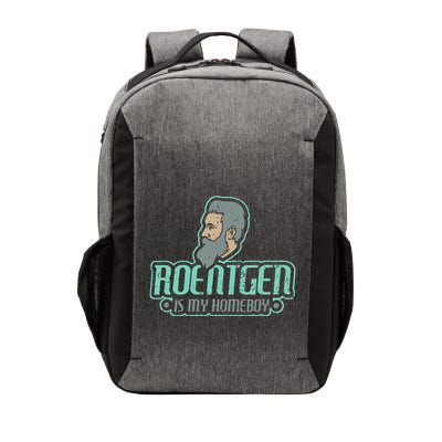 Roentgen Is My Homeboy Funny Xray Radiology Technician Vector Backpack