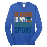 Reading Is My Favorite Sport Book Lovers Bookish Bookworm Gift Long Sleeve Shirt