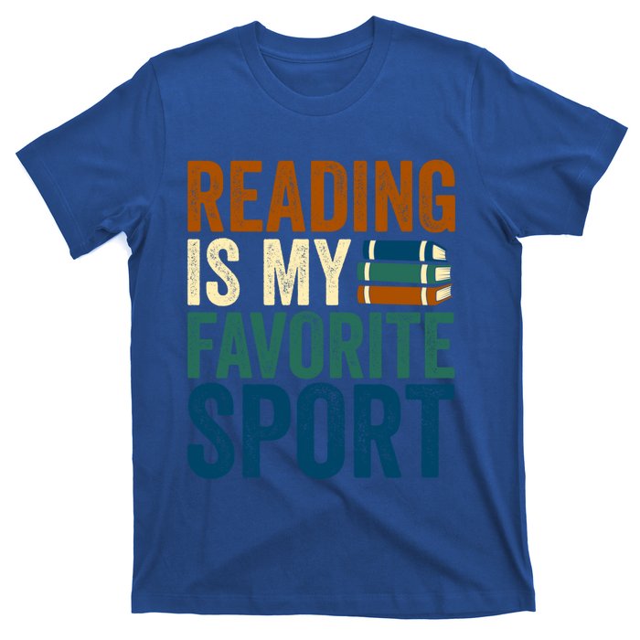 Reading Is My Favorite Sport Book Lovers Bookish Bookworm Gift T-Shirt