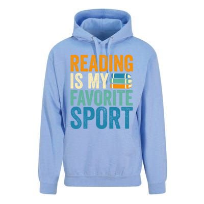 Reading Is My Favorite Sport Book Lovers Bookish Bookworm Cute Gift Unisex Surf Hoodie