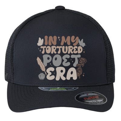 Retro In My Tortured Poet Era Flexfit Unipanel Trucker Cap