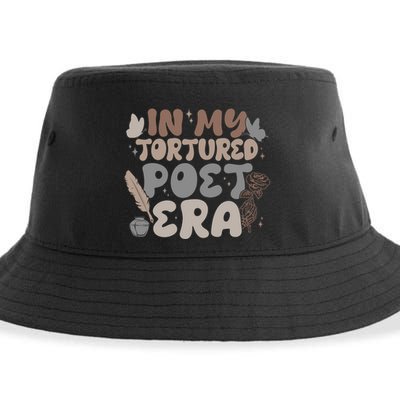 Retro In My Tortured Poet Era Sustainable Bucket Hat