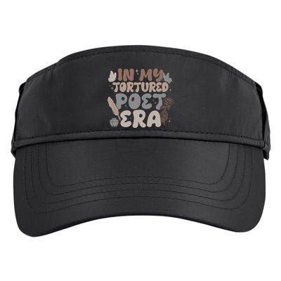 Retro In My Tortured Poet Era Adult Drive Performance Visor