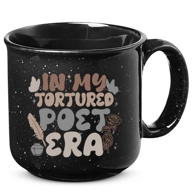 Retro In My Tortured Poet Era 15oz Campfire Ceramic Mug