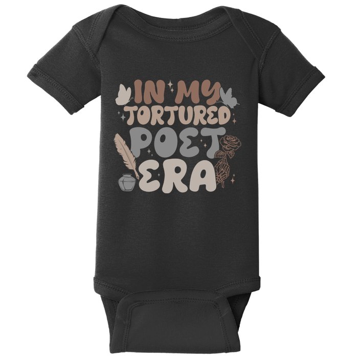 Retro In My Tortured Poet Era Baby Bodysuit