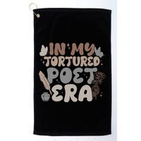 Retro In My Tortured Poet Era Golf Towel