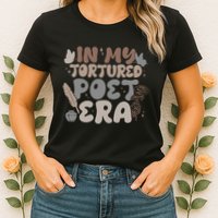 Retro In My Tortured Poet Era Womens T-Shirt