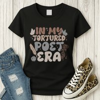 Retro In My Tortured Poet Era Womens T-Shirt