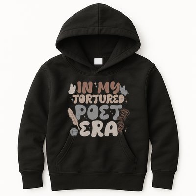 Retro In My Tortured Poet Era Kids Hoodie