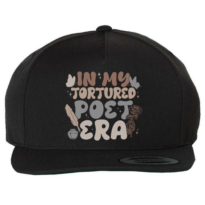 Retro In My Tortured Poet Era Wool Snapback Cap