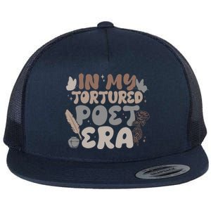 Retro In My Tortured Poet Era Flat Bill Trucker Hat