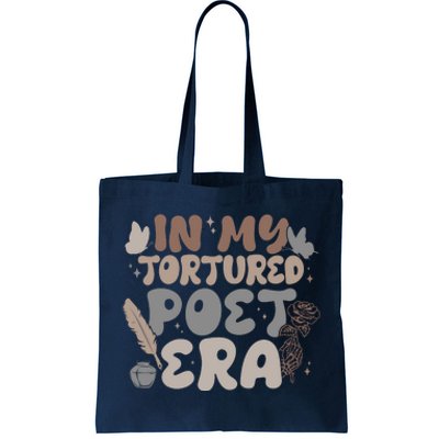 Retro In My Tortured Poet Era Tote Bag