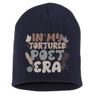 Retro In My Tortured Poet Era Short Acrylic Beanie