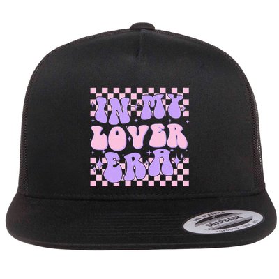 Retro In My Lover E.ra Style Groovy Funny Gift Flatbill Hat