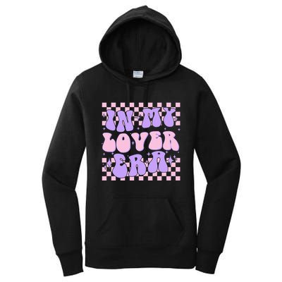 Retro In My Lover E.ra Style Groovy Funny Gift Women's Pullover Hoodie