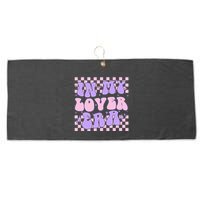 Retro In My Lover E.ra Style Groovy Funny Gift Large Microfiber Waffle Golf Towel